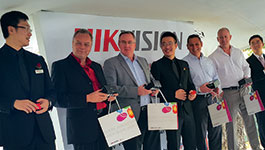 Hikvision Africa staff recognise partners at launch of South African office.
